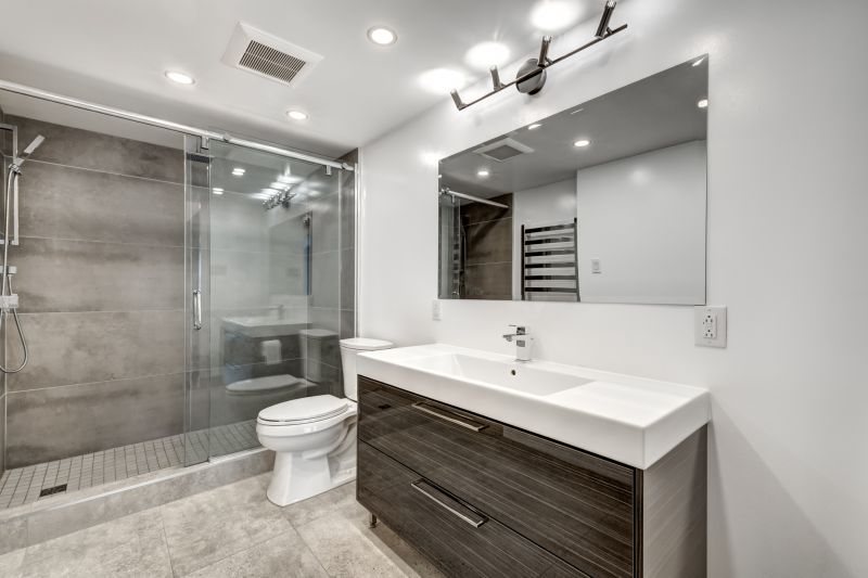 Modern Bathroom with Water-Efficient Fixtures